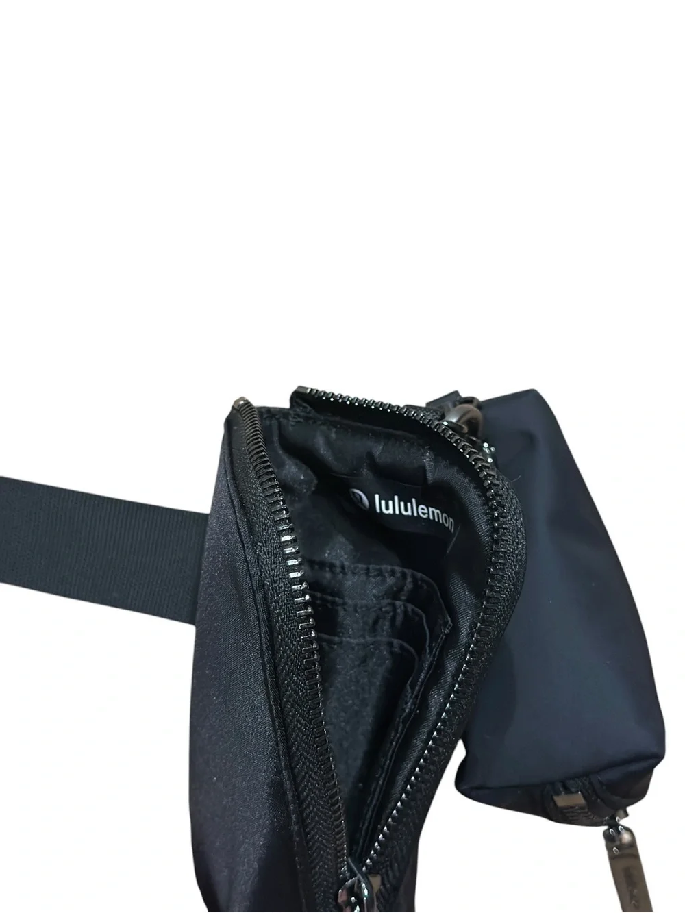 NWOT Lululemon Athletica Black Wristlet Tech Pouch Set for Men